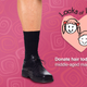 Illustration for article titled Heartwarming! Locks Of Love Will Now Donate Hair To Middle-Aged Men Who Have Lost All The Hair On Their Legs From Wearing Dress Socks